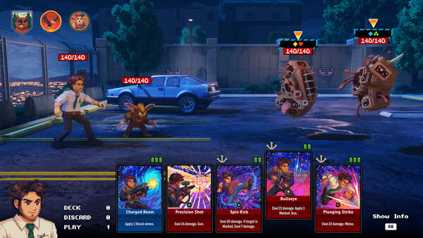 Screenshot of Echo Generation 2 gameplay showing in-action mechanics