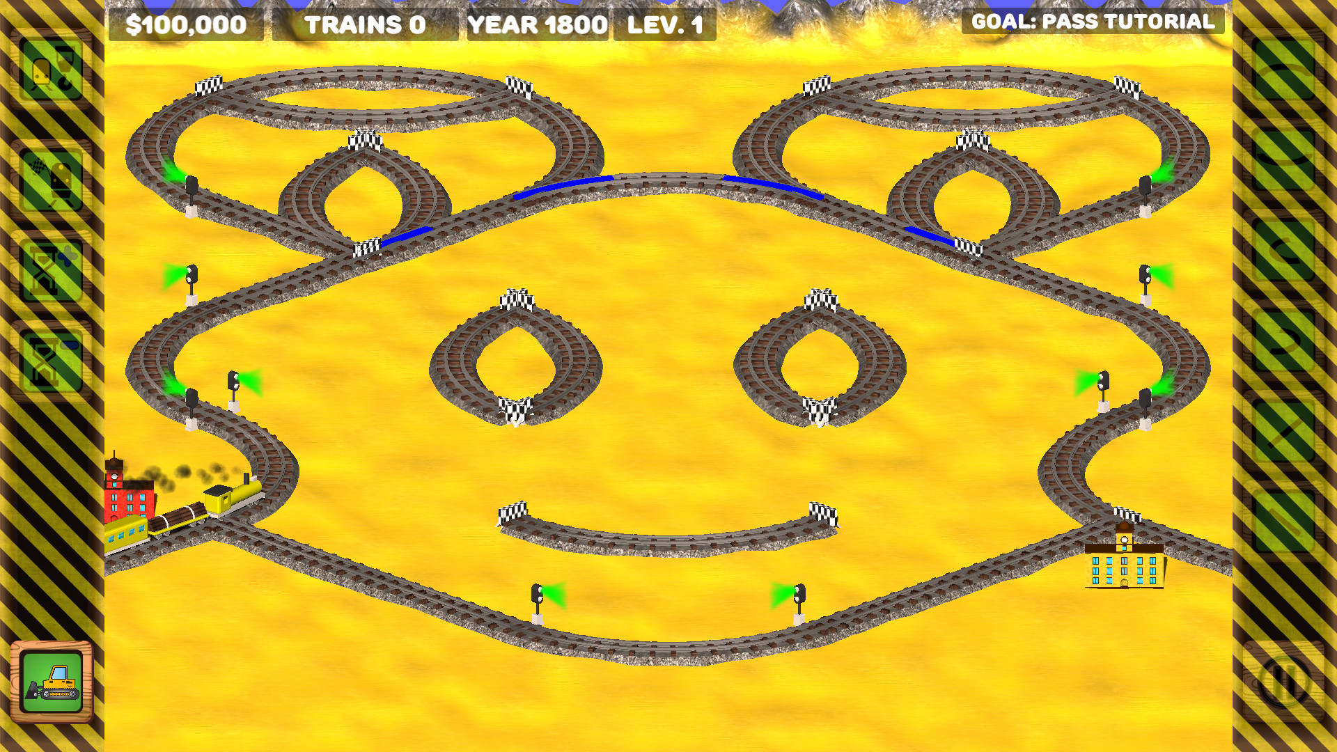 #2. Simple Railroad (Steam) Bởi: Turnip games