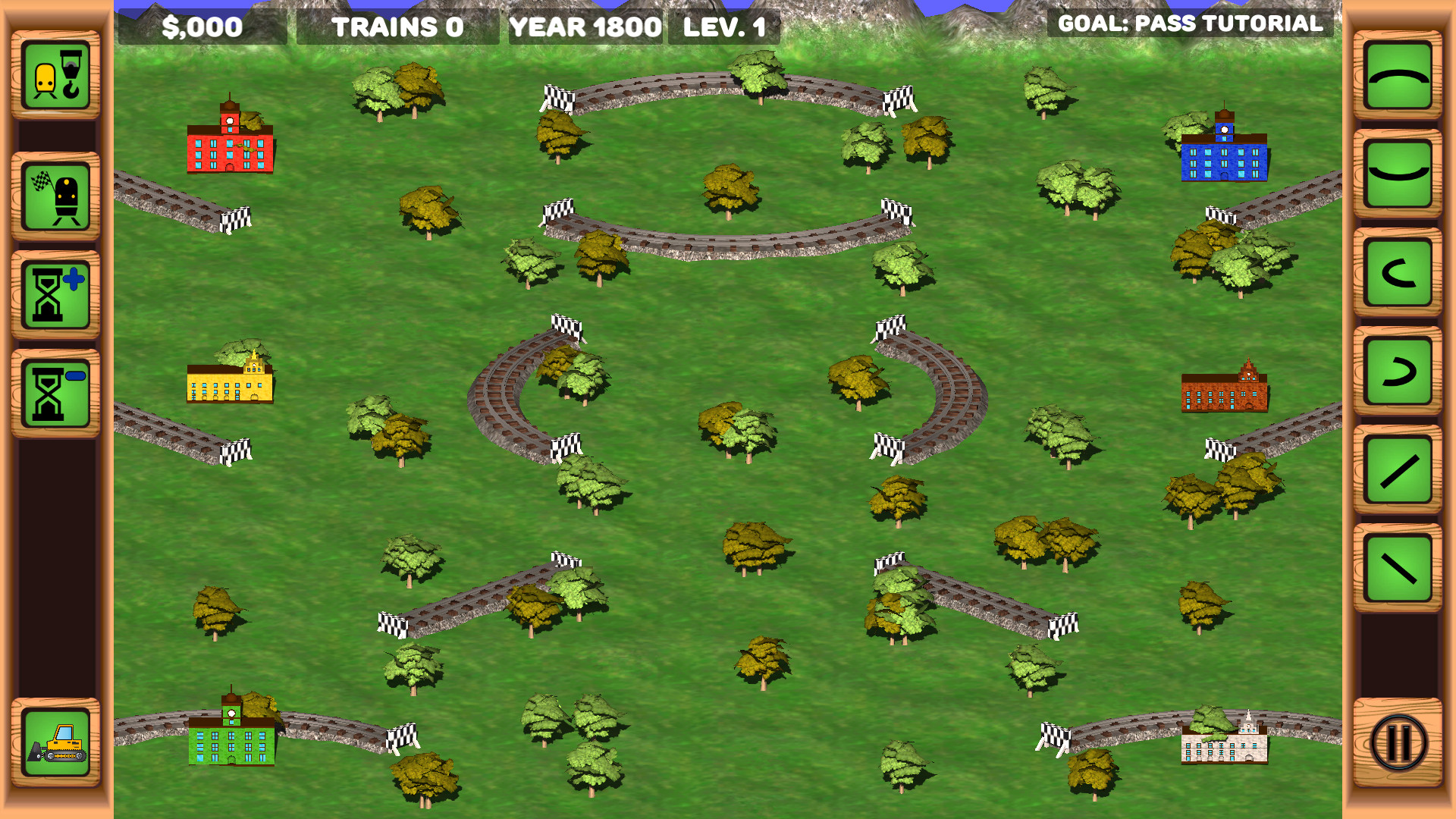 #1. Simple Railroad (Steam) Bởi: Turnip games