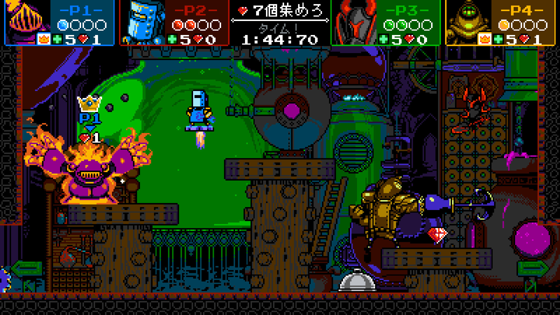 screenshot of Shovel Knight Showdown 2