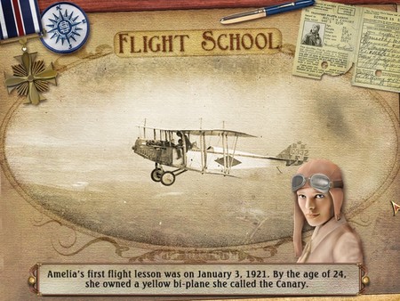 Screenshot z Unsolved Mystery Club: Amelia Earhart Screenshot z Unsolved Mystery Club: Amelia Earhart