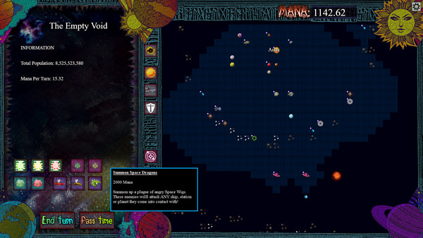 Screenshot z Gods of Havoc: Into the Void