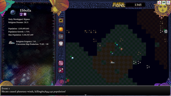 Screenshot z Gods of Havoc: Into the Void