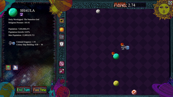 Screenshot z Gods of Havoc: Into the Void