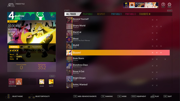 DJMAX RESPECT V - EXCLUSIVE GEAR PACK