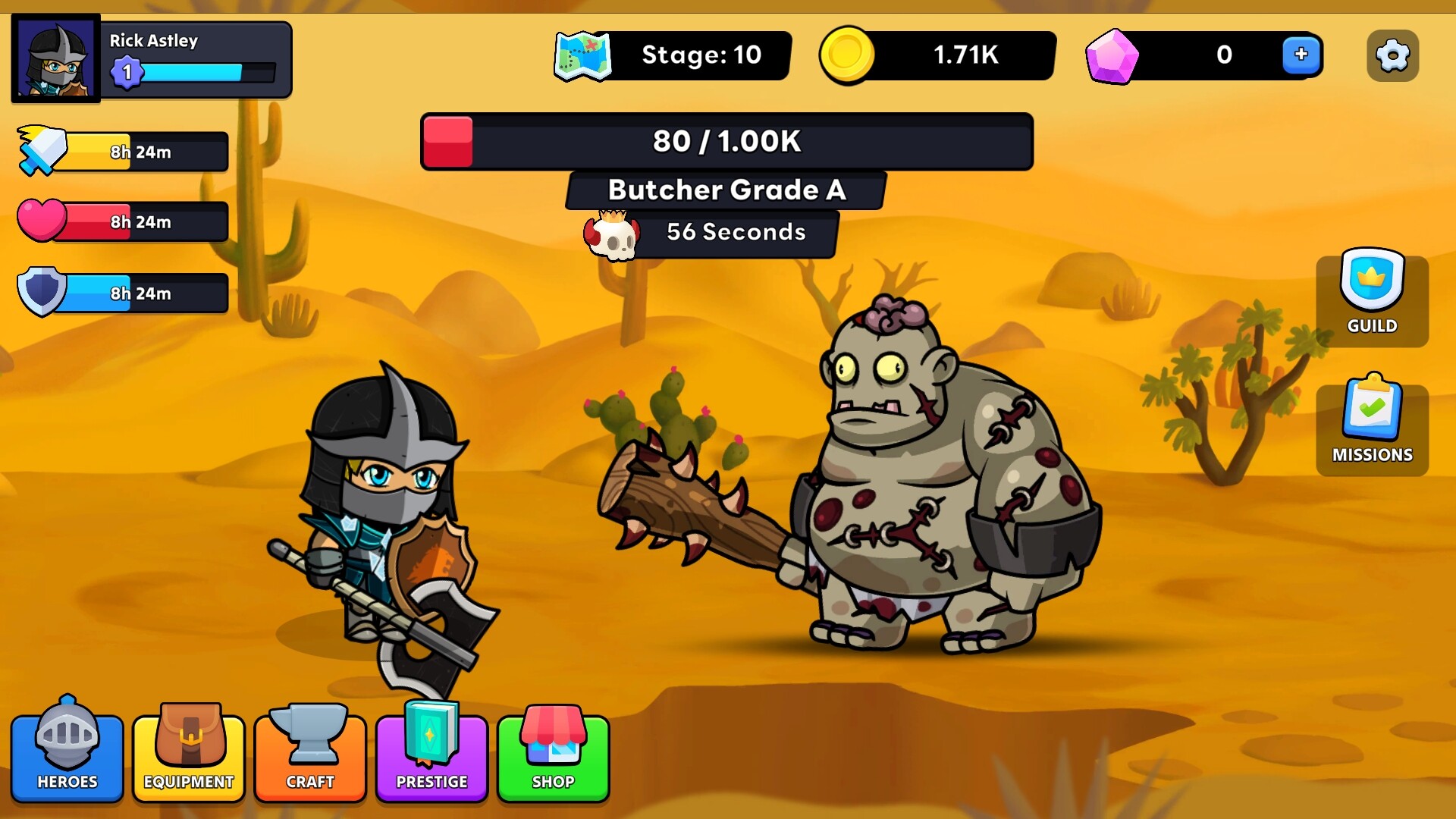 #1. Idle Adventurer (Steam) 由: Vexed Games