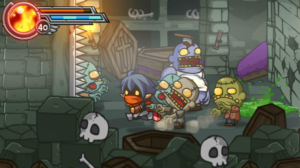 Screenshot z Wonder Blade