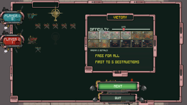 Screenshot z Nation Breakers: Steam Arena