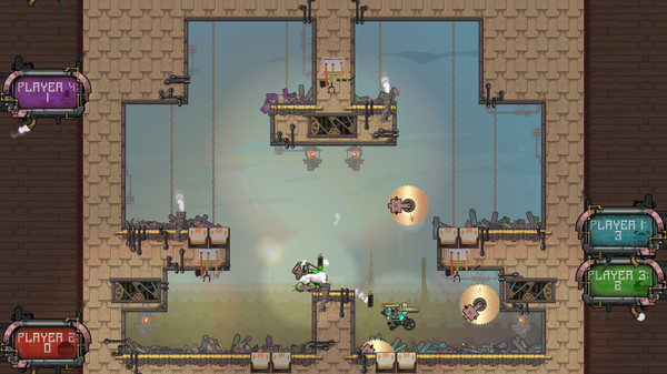 Screenshot z Nation Breakers: Steam Arena