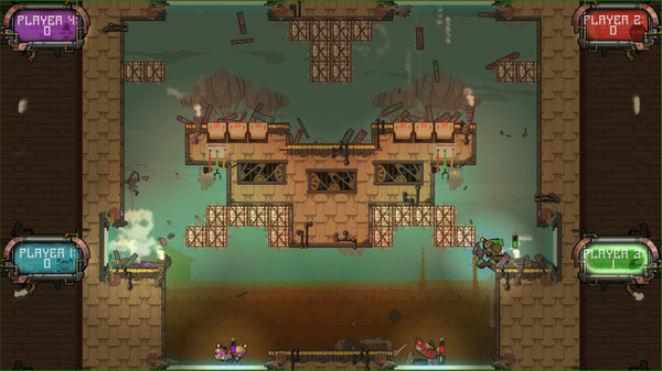 Screenshot z Nation Breakers: Steam Arena