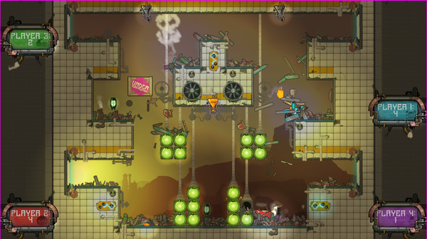 Screenshot z Nation Breakers: Steam Arena