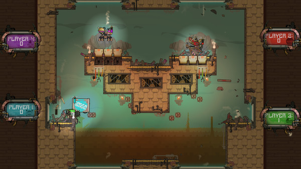 Screenshot z Nation Breakers: Steam Arena