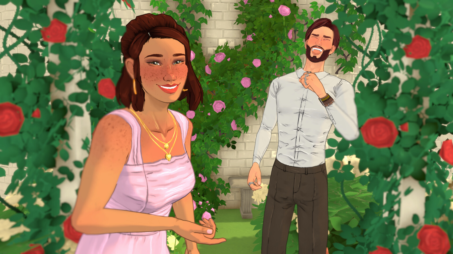 Paralives screenshot showing a Parafolk character at home in a cozy decorated interior