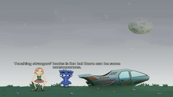 Space raven quest - Tiny planet.