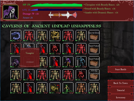 Screenshot z Sort Battle: Dungeon