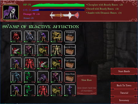 Screenshot z Sort Battle: Dungeon