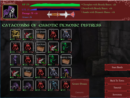 Screenshot z Sort Battle: Dungeon