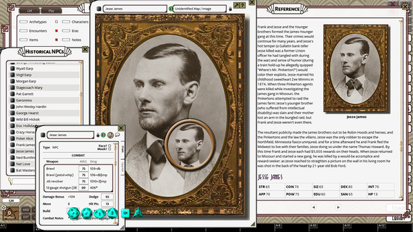 Fantasy Grounds - Down Darker Trails (CoC7E)