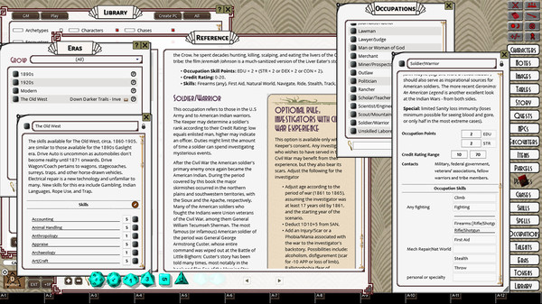 Fantasy Grounds - Down Darker Trails (CoC7E)