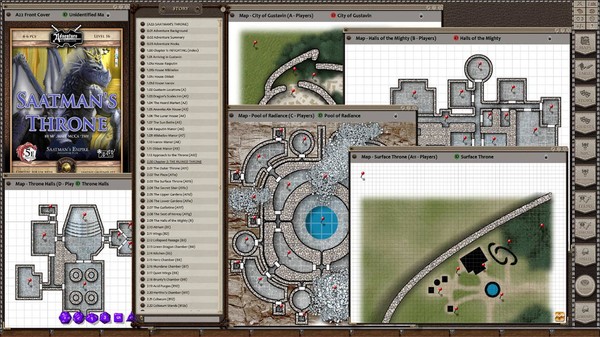 Fantasy Grounds - A22: Saatman’s Throne (5E)