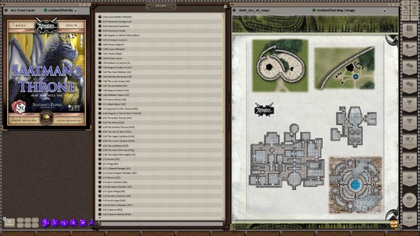 Fantasy Grounds - A22: Saatman’s Throne (5E)
