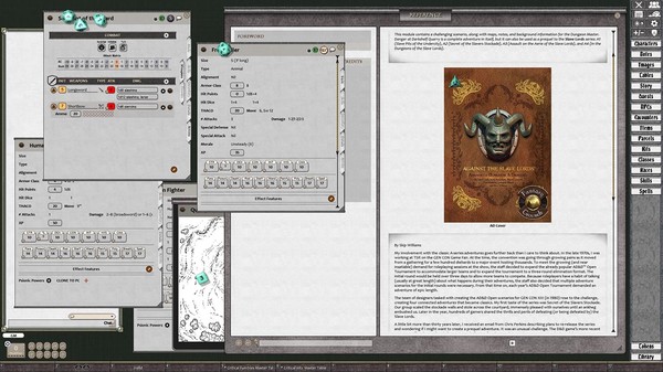 Fantasy Grounds - D&D Classics: A0-A4: Against the Slave Lords (1E)