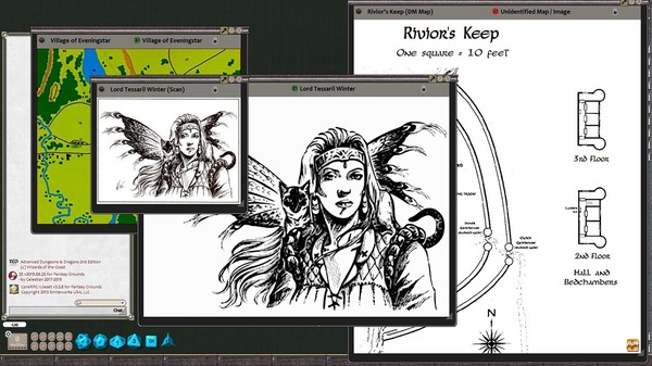 Fantasy Grounds - D&D Classics: FRQ1 Haunted Halls of Eveningstar (2E)