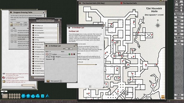 Fantasy Grounds - D&D Classics: FRQ1 Haunted Halls of Eveningstar (2E)