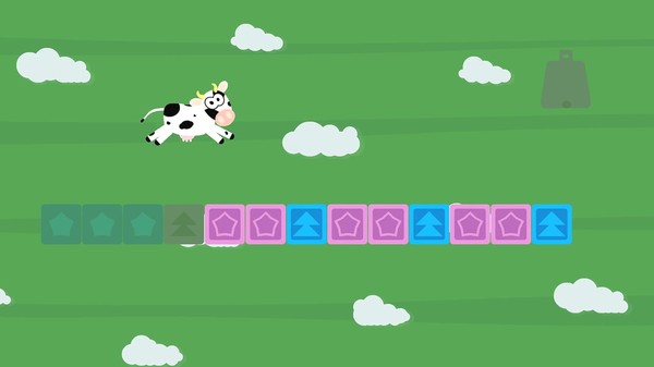 Screenshot z Tricky Cow