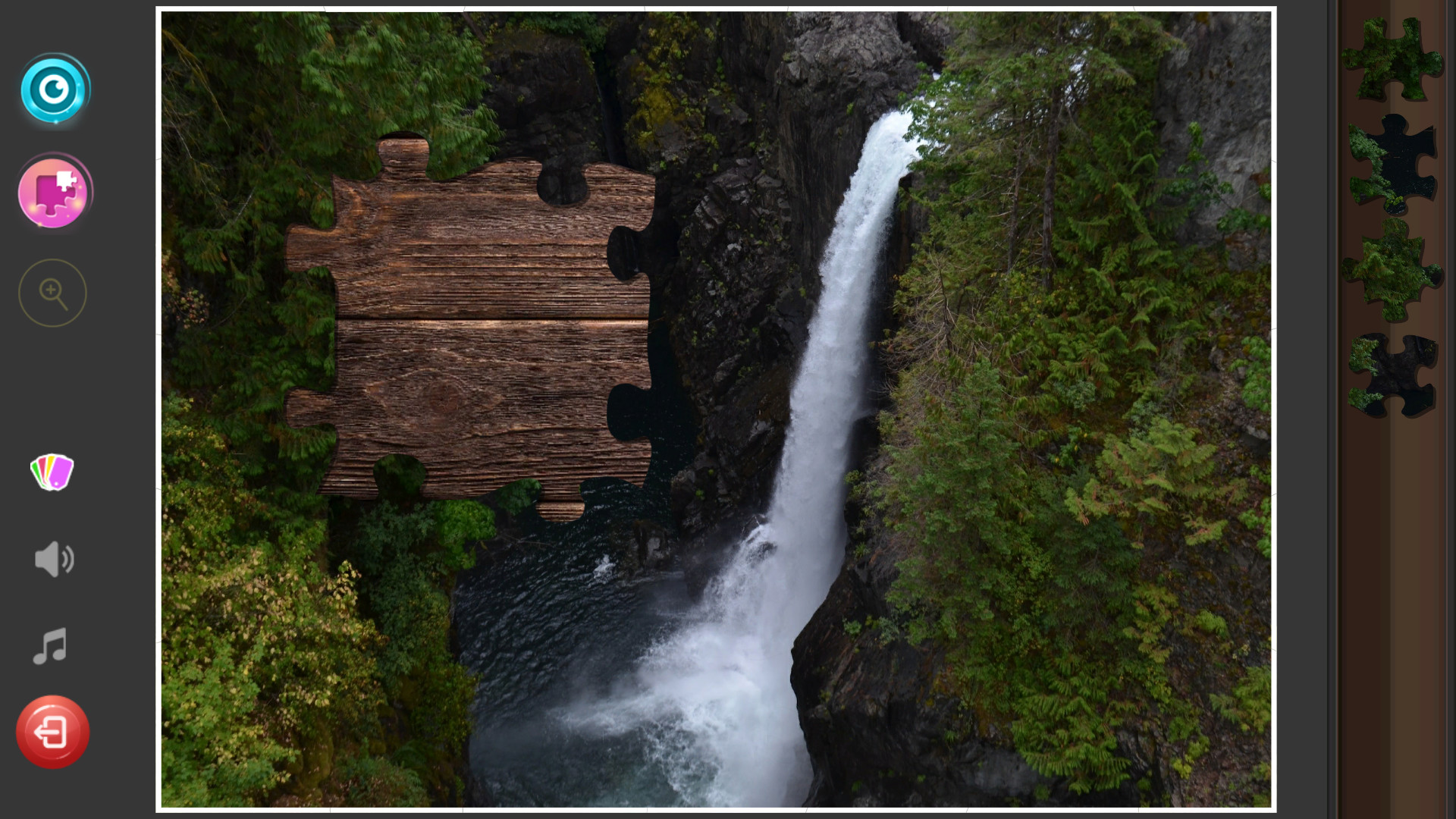 Waterfalls Jigsaw Puzzles Featured Screenshot #1