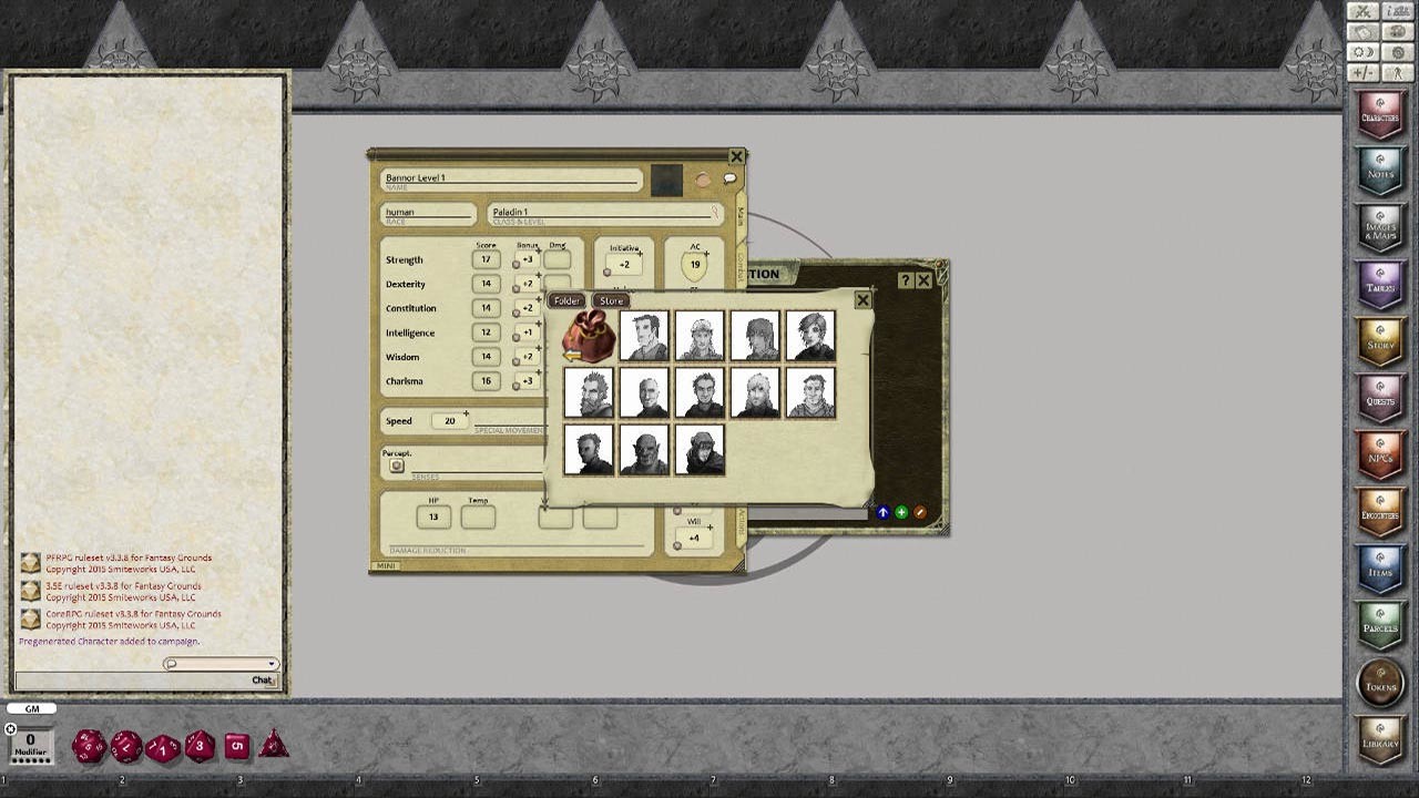 Fantasy Grounds - Rappan Athuk – Pregenerated Characters (PFRPG) Featured Screenshot #1