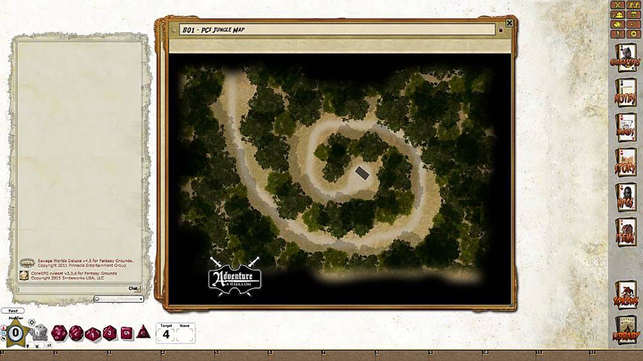 Fantasy Grounds - B01: Under His Skin (Savage Worlds) Featured Screenshot #1