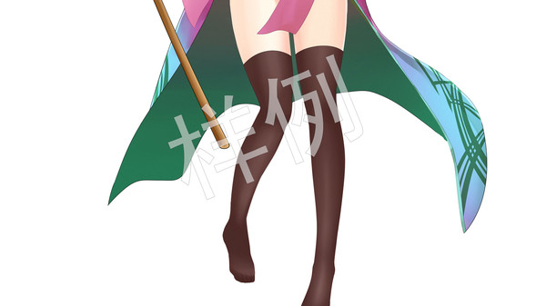 祛魅·教化（祛魅1）- 女主角超清凉皮肤画集和攻略地图集.