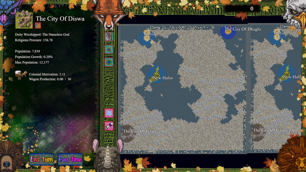 Screenshot z Gods of Havoc: Fall to Earth