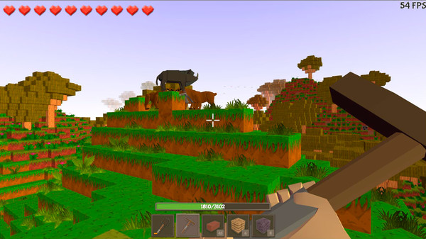 Screenshot z Crafting Block World