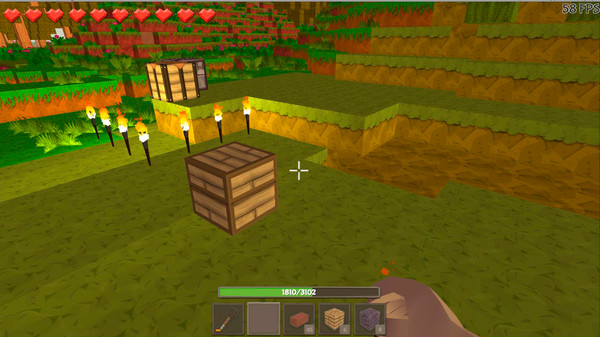 Screenshot z Crafting Block World