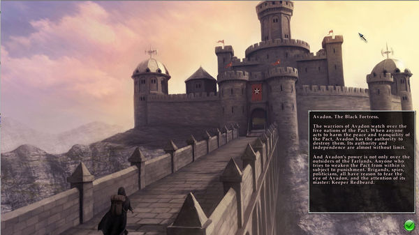 Screenshot z Avadon: The Black Fortress