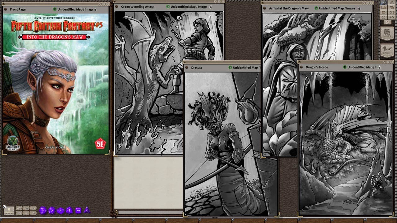 Fantasy Grounds - Fifth Edition Fantasy #5: Into the Dragon's Maw (5E) screenshot 4