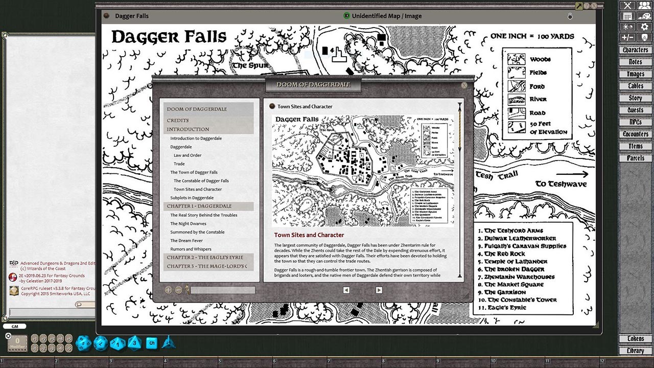 Fantasy Grounds - D&D Classics: FRQ3 Doom of Daggerdale (2E) Featured Screenshot #1