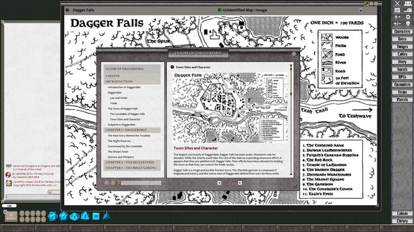 Fantasy Grounds - D&D Classics: FRQ3 Doom of Daggerdale (2E)