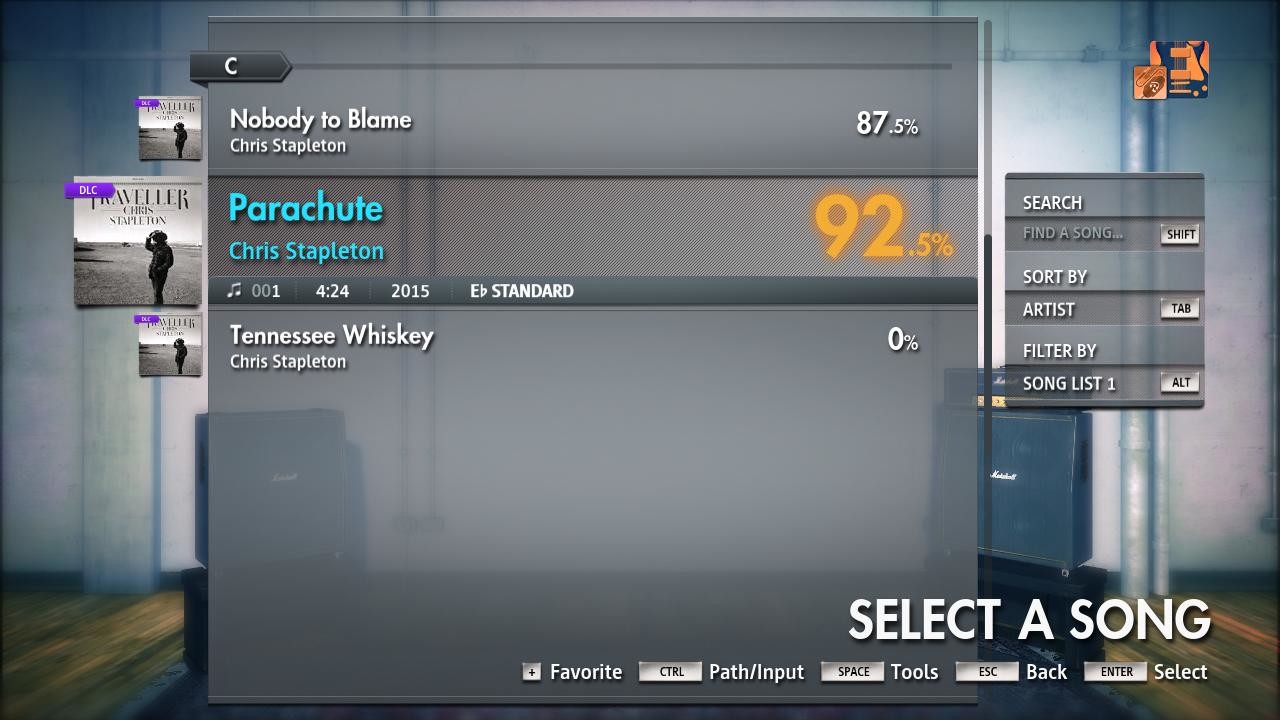 Rocksmith® 2014 Edition – Remastered – Chris Stapleton - “Parachute” Featured Screenshot #1