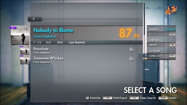 Rocksmith® 2014 Edition – Remastered – Chris Stapleton - “Nobody to Blame”