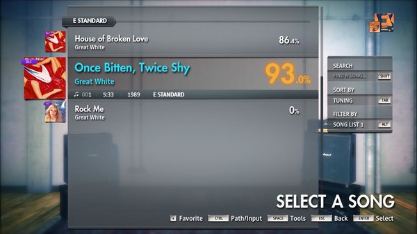 Rocksmith® 2014 Edition – Remastered – Great White - “Once Bitten, Twice Shy”