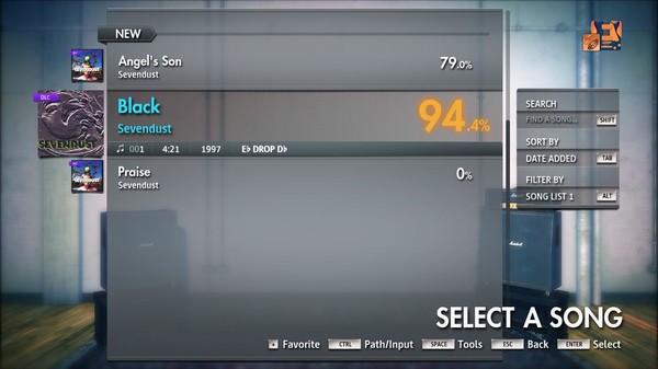 Rocksmith® 2014 Edition – Remastered – Sevendust - “Black”