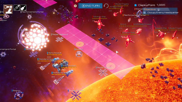 Screenshot z DarkSpace