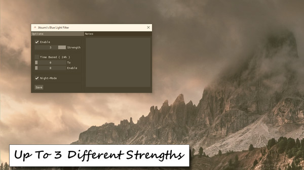Screenshot z Jitsumi's Blue-Light Filter Screenshot z Jitsumi's Blue-Light Filter