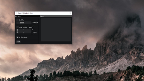 Screenshot z Jitsumi's Blue-Light Filter Screenshot z Jitsumi's Blue-Light Filter