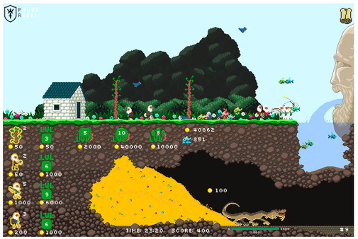 Screenshot z Castle Woodwarf