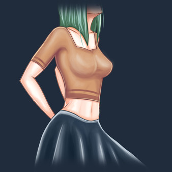 Lady's Hentai Mosaic - PNG Artbook screenshot 2