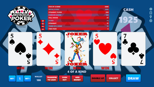 Red Black Poker screenshot 5